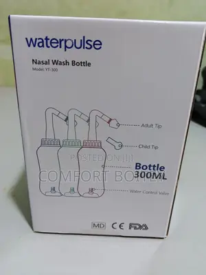 Nasal Rinse Bottle (300ml) With Salt