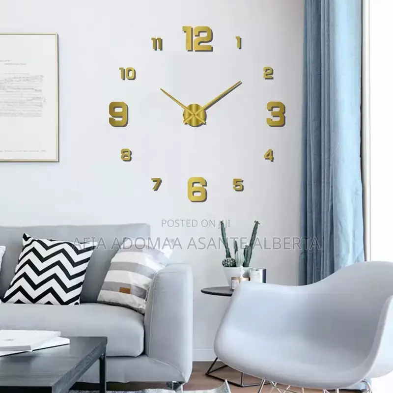 Luminous Diy Wall Clock (100cm*100cm)