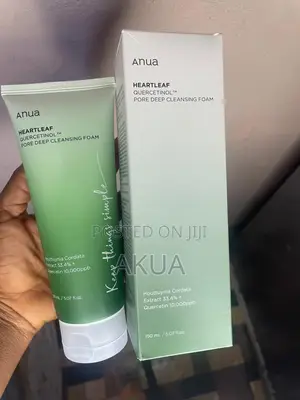 Anua Facial Cream And Wash