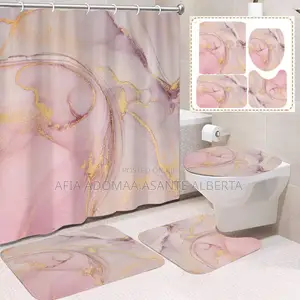 4 Pieces Set Bathroom Accessories