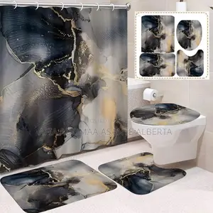 4 Pieces Set Bathroom Accessories