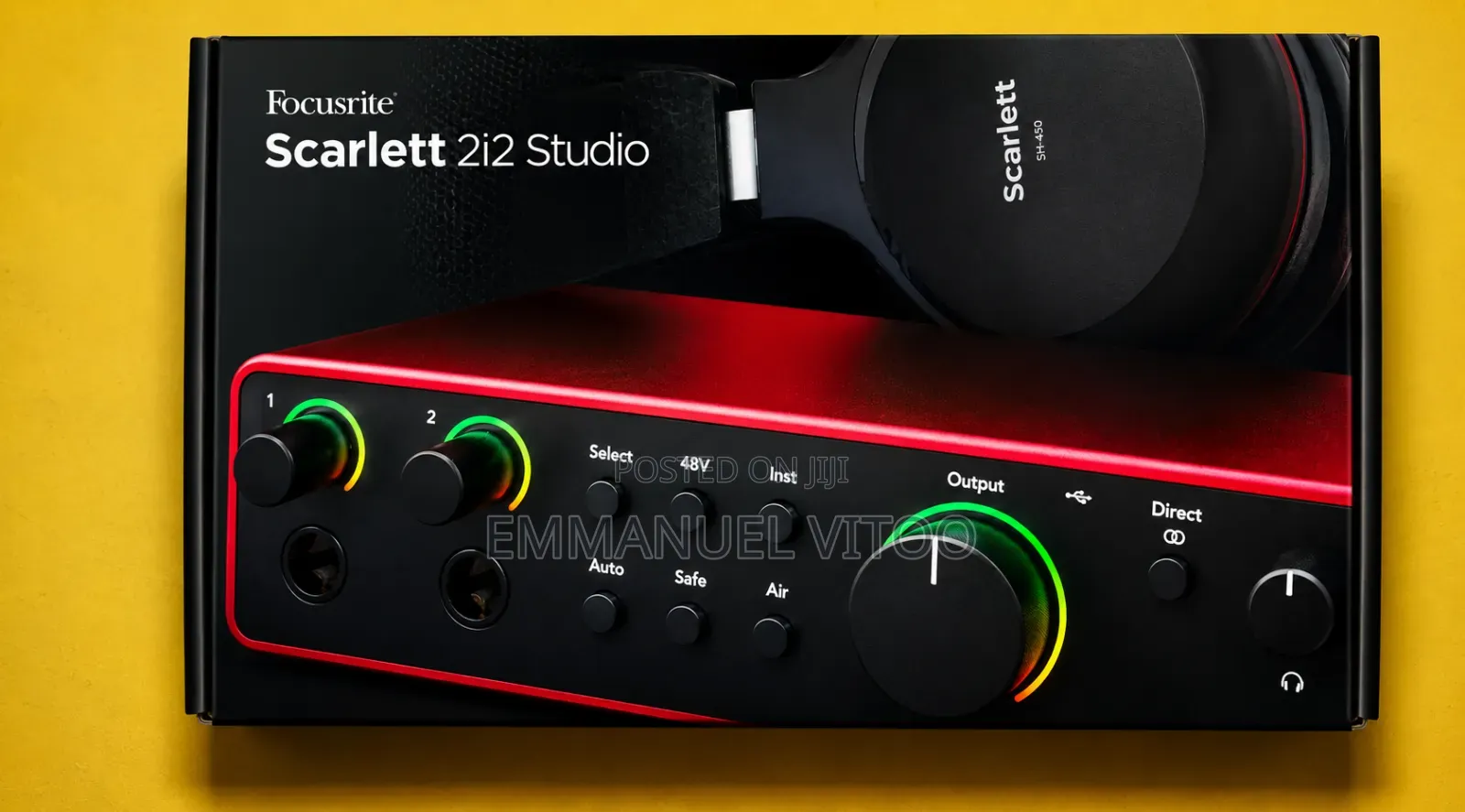 Focusrite Scarlett 2i2 4th Generation Bundle