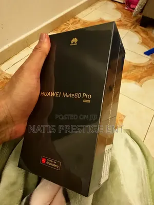New Huawei Mate 80 Pro 5G 256 GB Black