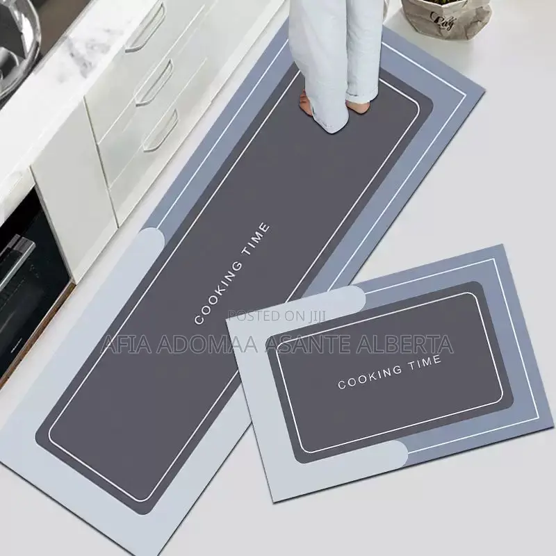 2 Pieces Anti Slip Kitchen Mat