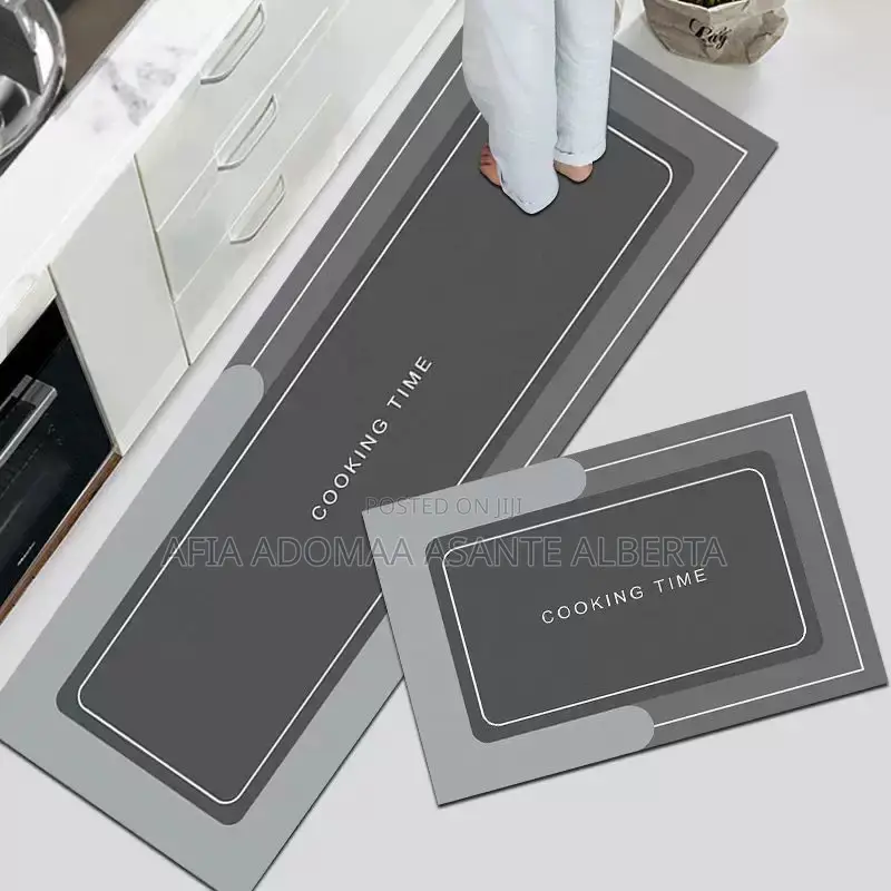 2 Pieces Anti Slip Kitchen Mat