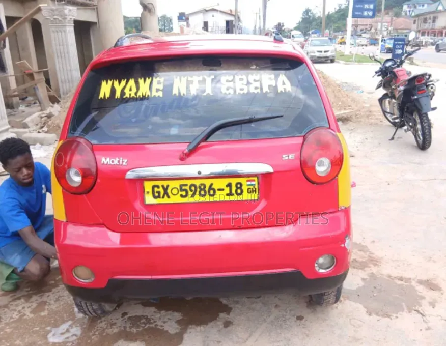 Daewoo Matiz 2010 Red