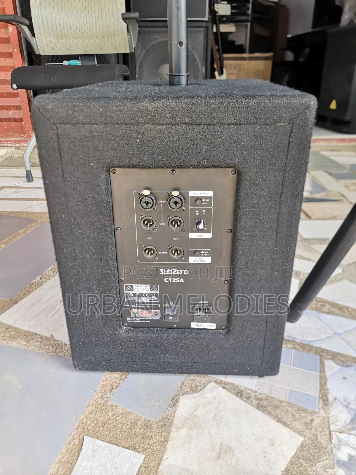 Subzero C12sa Active Pa Subwoofer