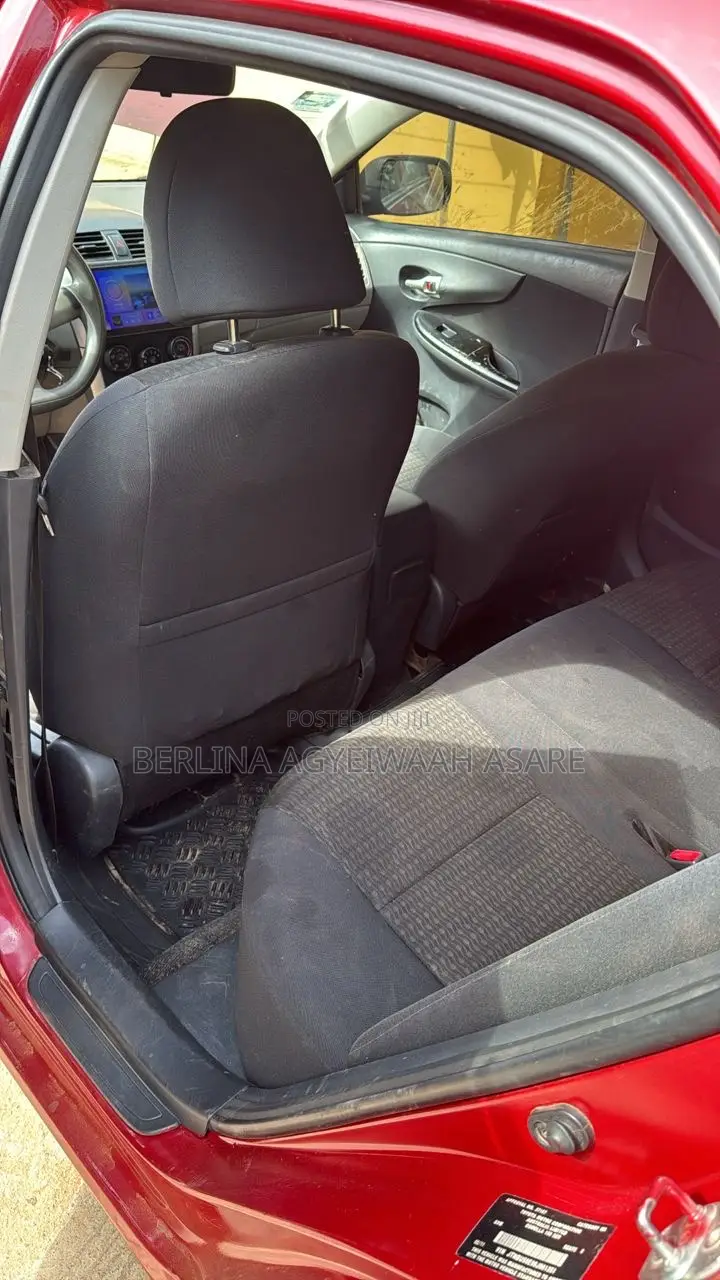 Toyota Corolla 2009 Red