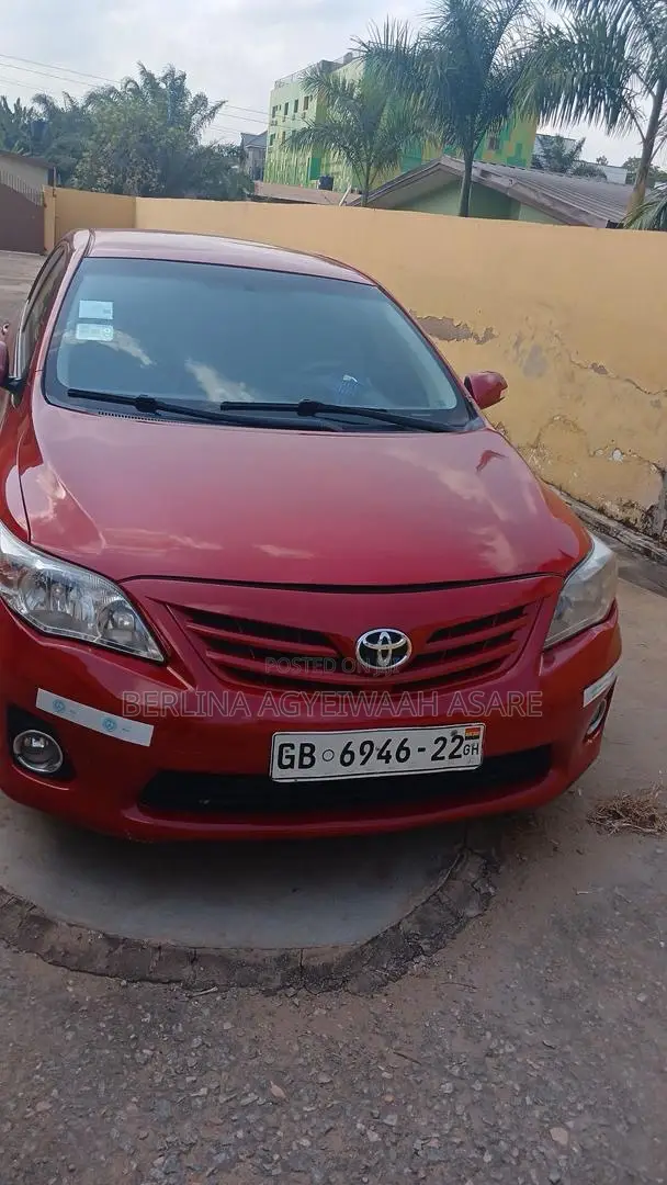 Toyota Corolla 2009 Red