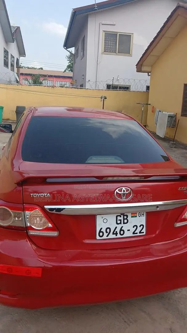 Toyota Corolla 2009 Red