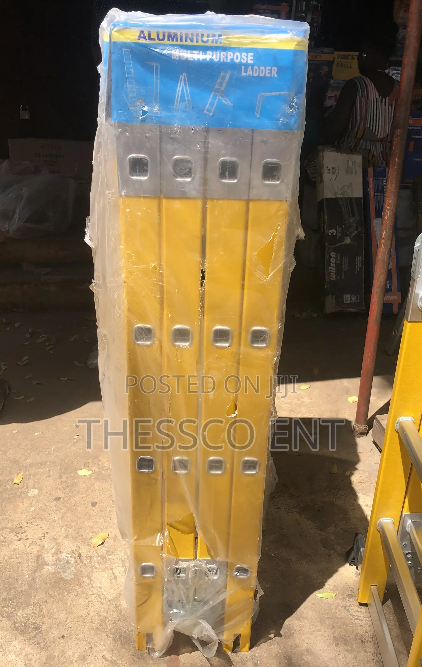 Yellow Fiberglass Lader