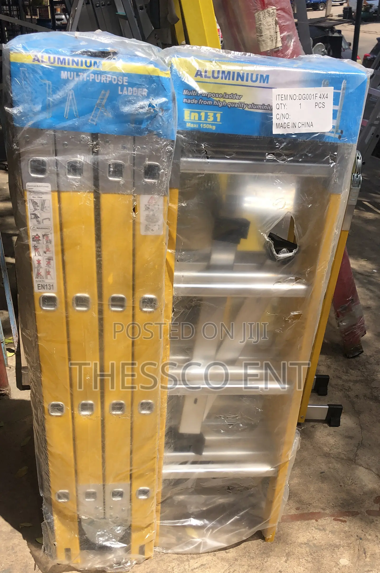 Yellow Fiberglass Lader