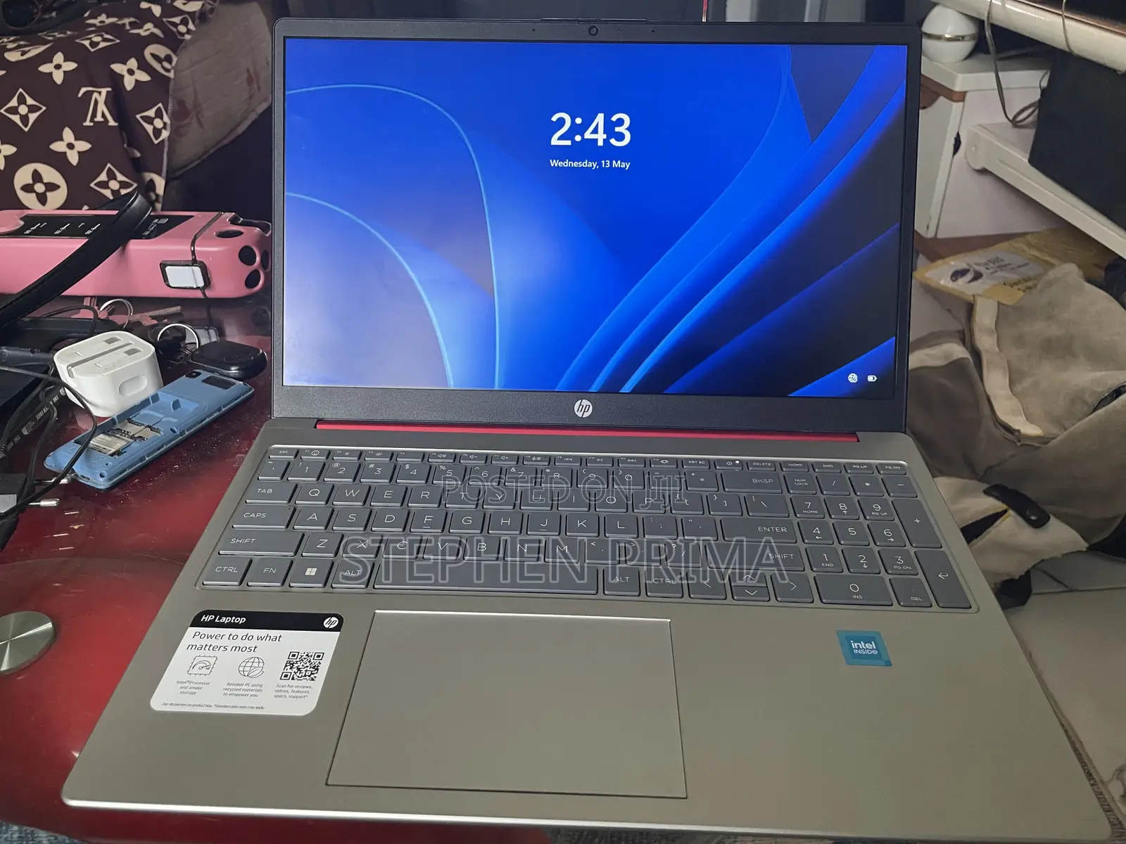Laptop HP 15 4GB Intel SSD 128GB