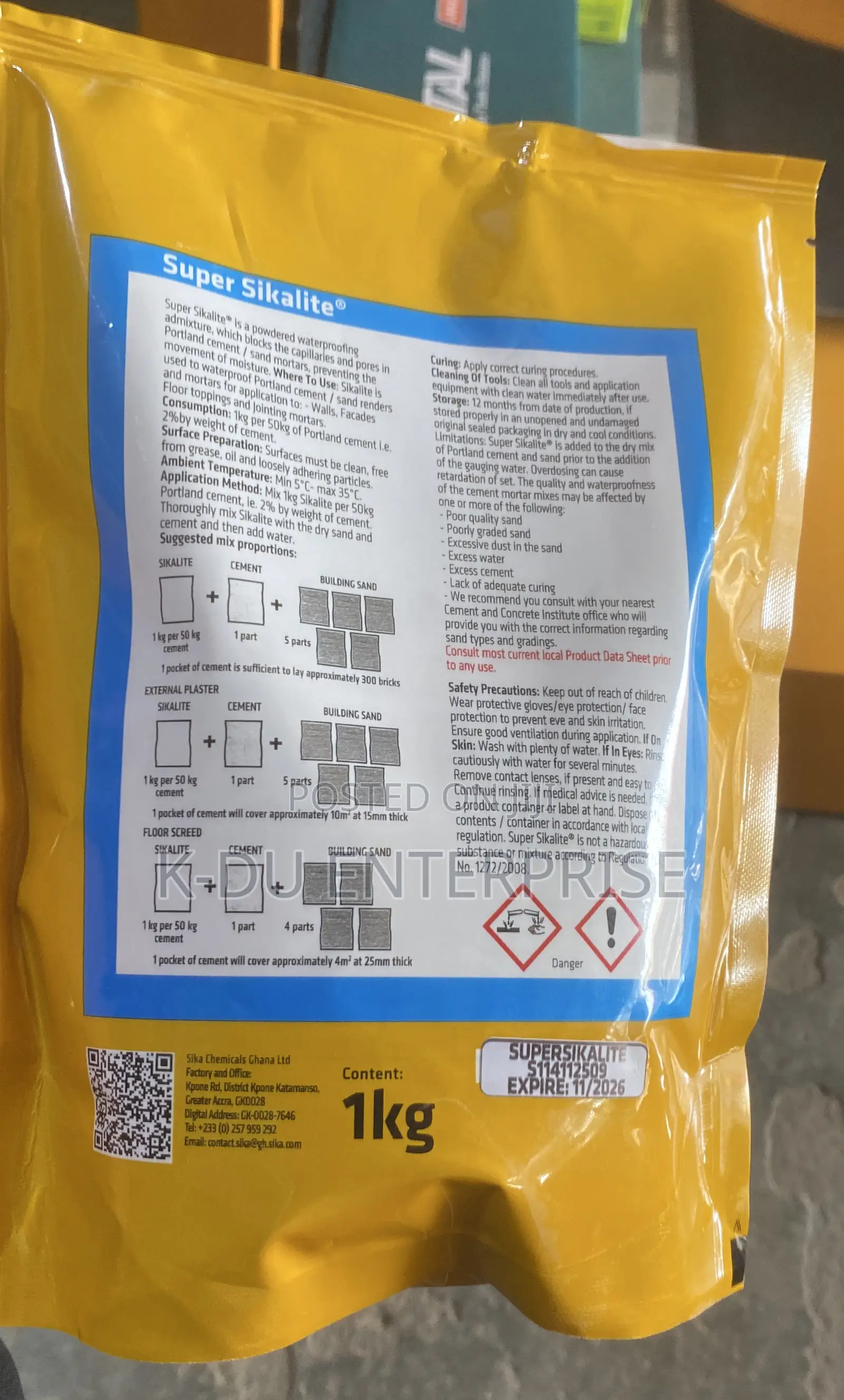 Super Water Proof Powder