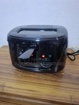2.5l George Home Plastic Black Deep Fryer From Uk 