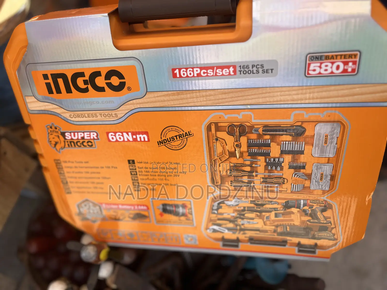 Cordless Drill And Tools
