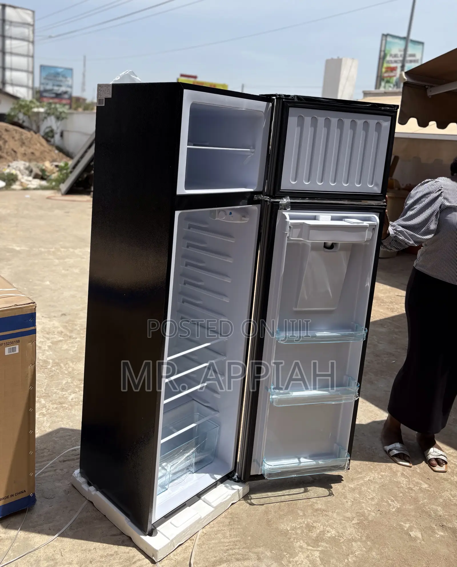 Shop Affordable Nasco Nasf2-320fld Double Door Fridge(280liter)