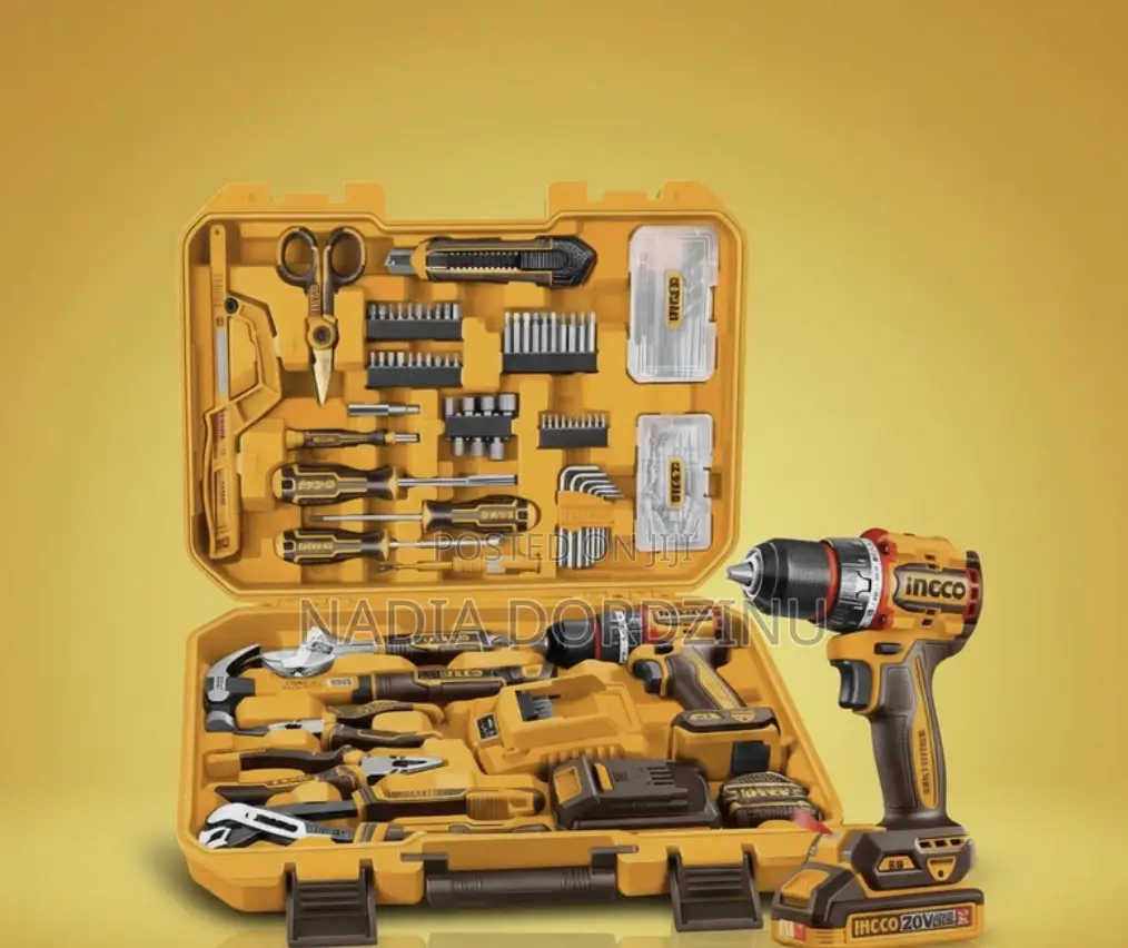 Cordless Drill And Tools