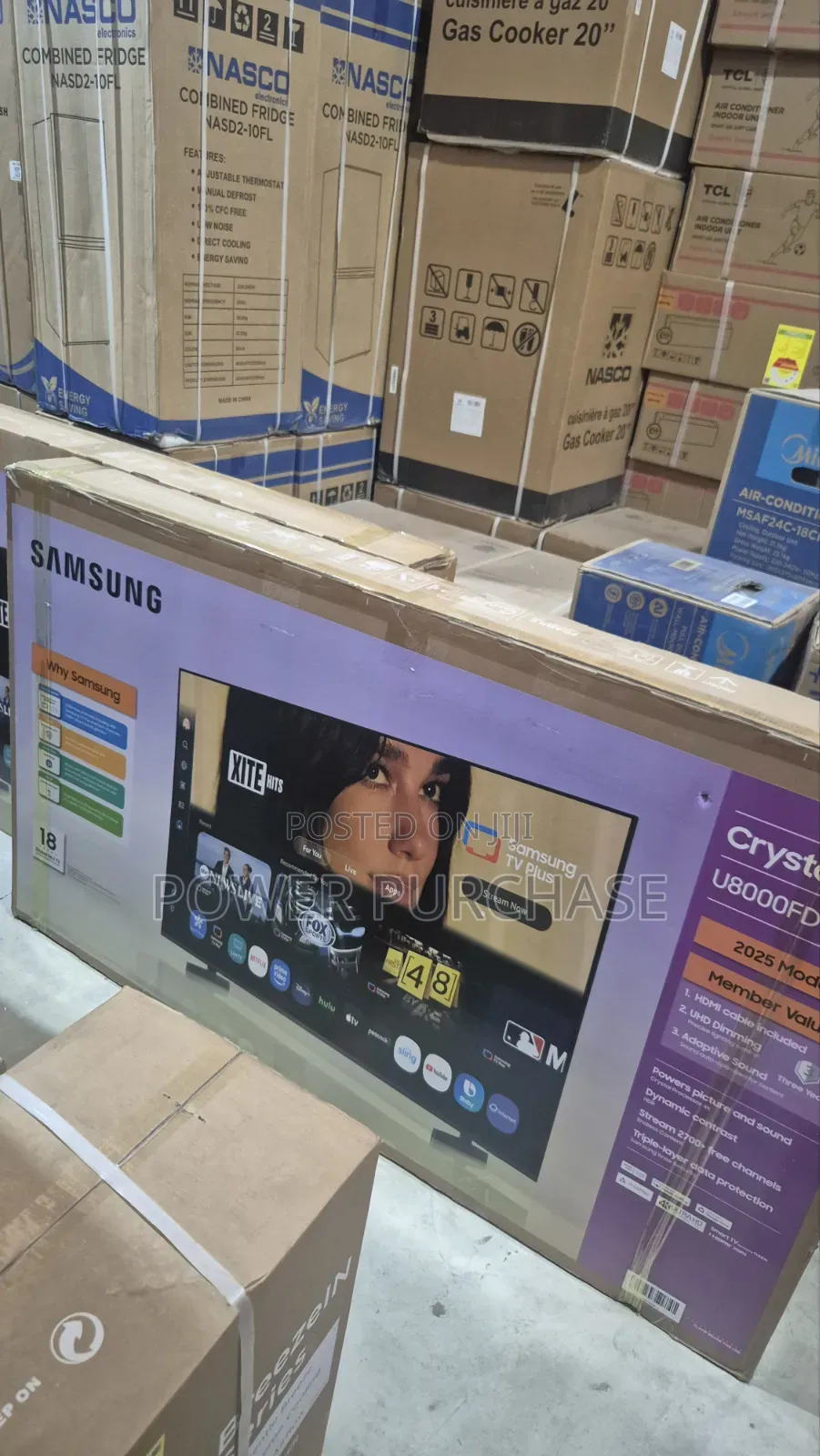 Newly Samsung 70 Inches Smart Uhd Tv