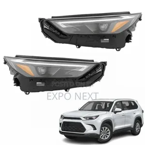 Abs/Pp Material Led Headlights for Toyota Grand Highlander 2023-2025
