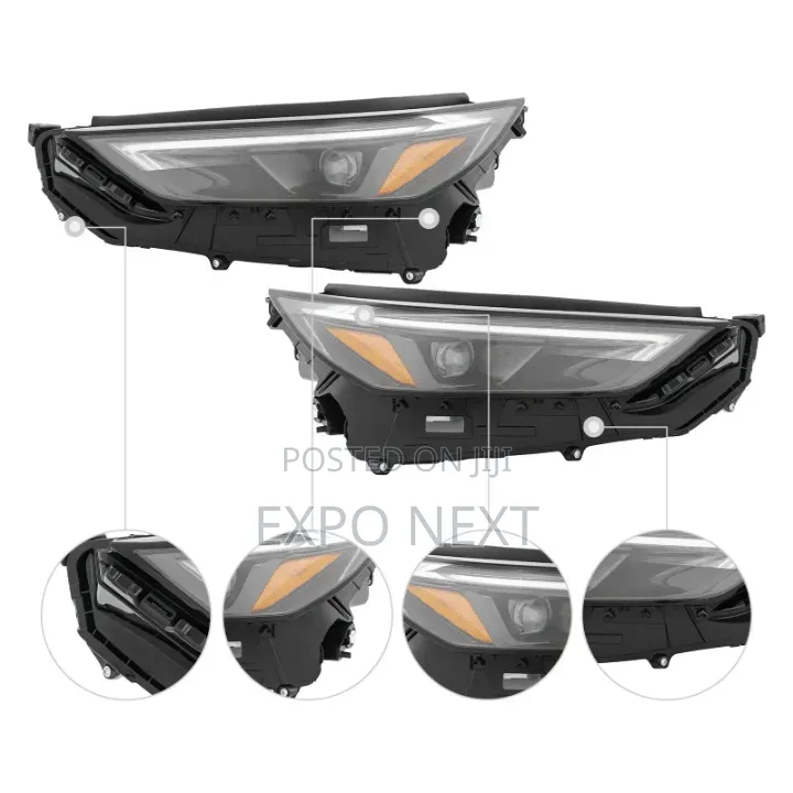 Abs/Pp Material Led Headlights for Toyota Grand Highlander 2023-2025