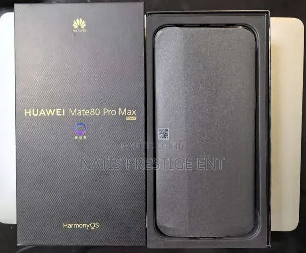 New Huawei Mate 80 Pro 5G 256 GB Black