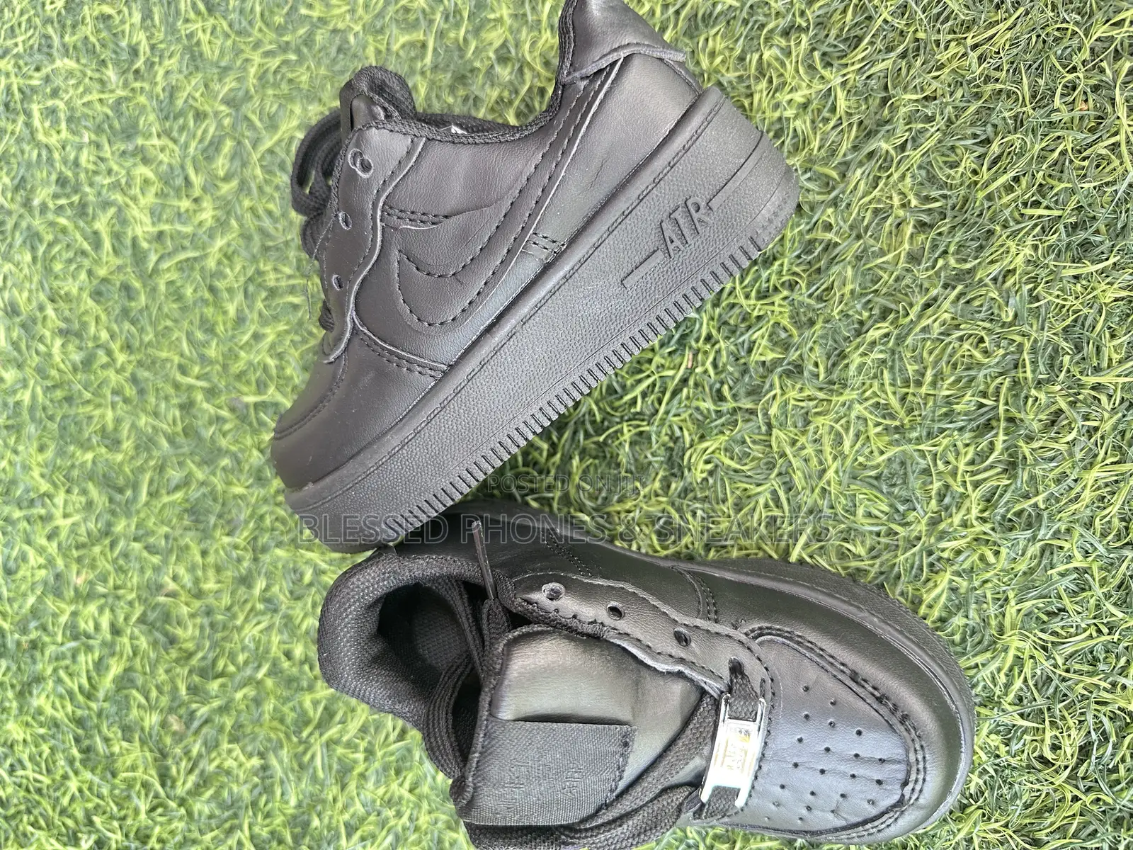 Kids Black Airforce 1