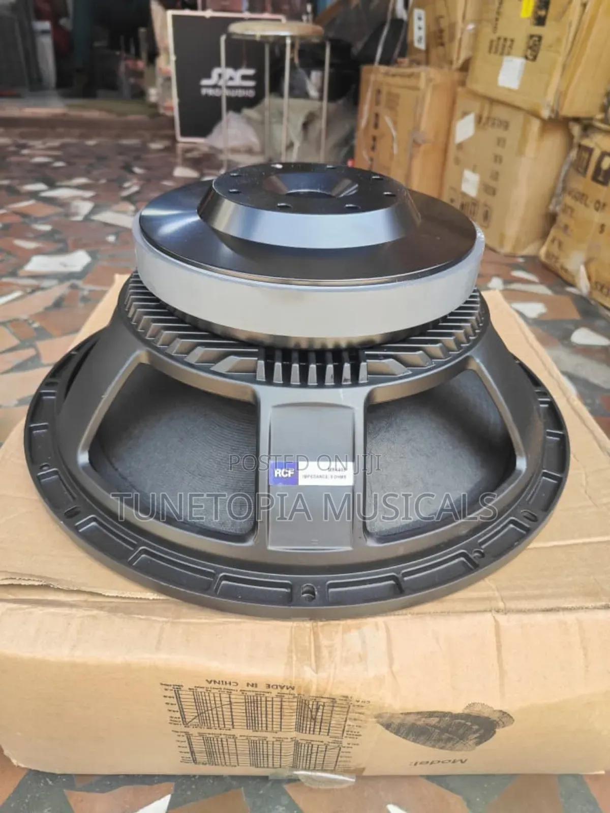 RCF 15inches Single Magnet Naked Speakers(Comes in 2pieces)