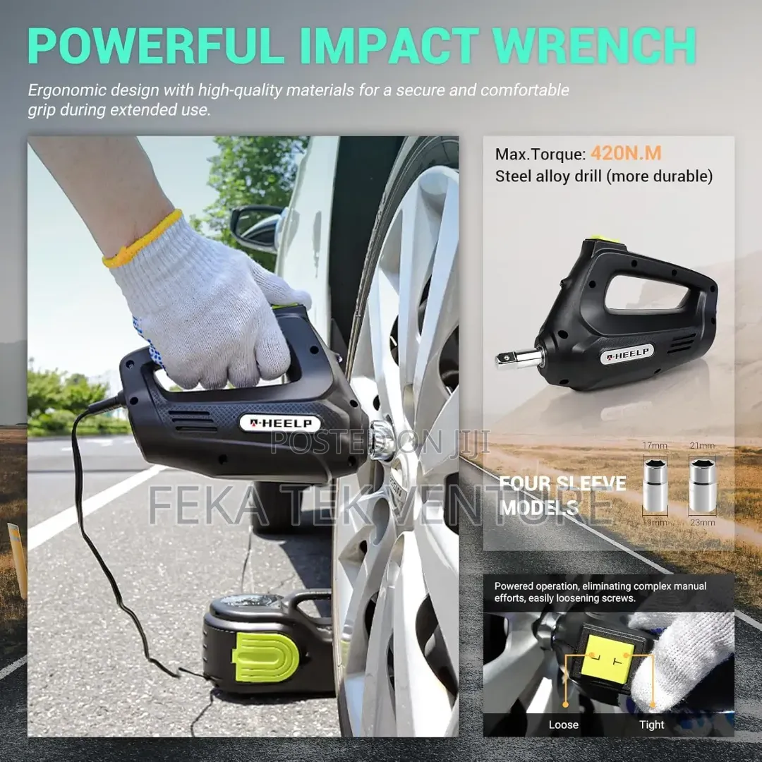 Automatic 5 in 1 Multipurpose Car Tool.