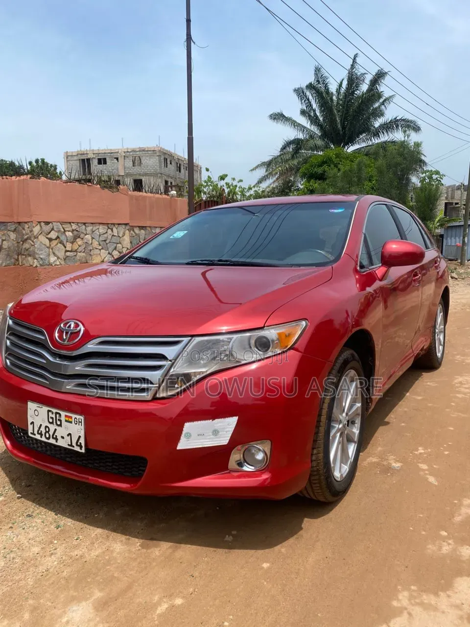 Toyota Venza 2011 Red