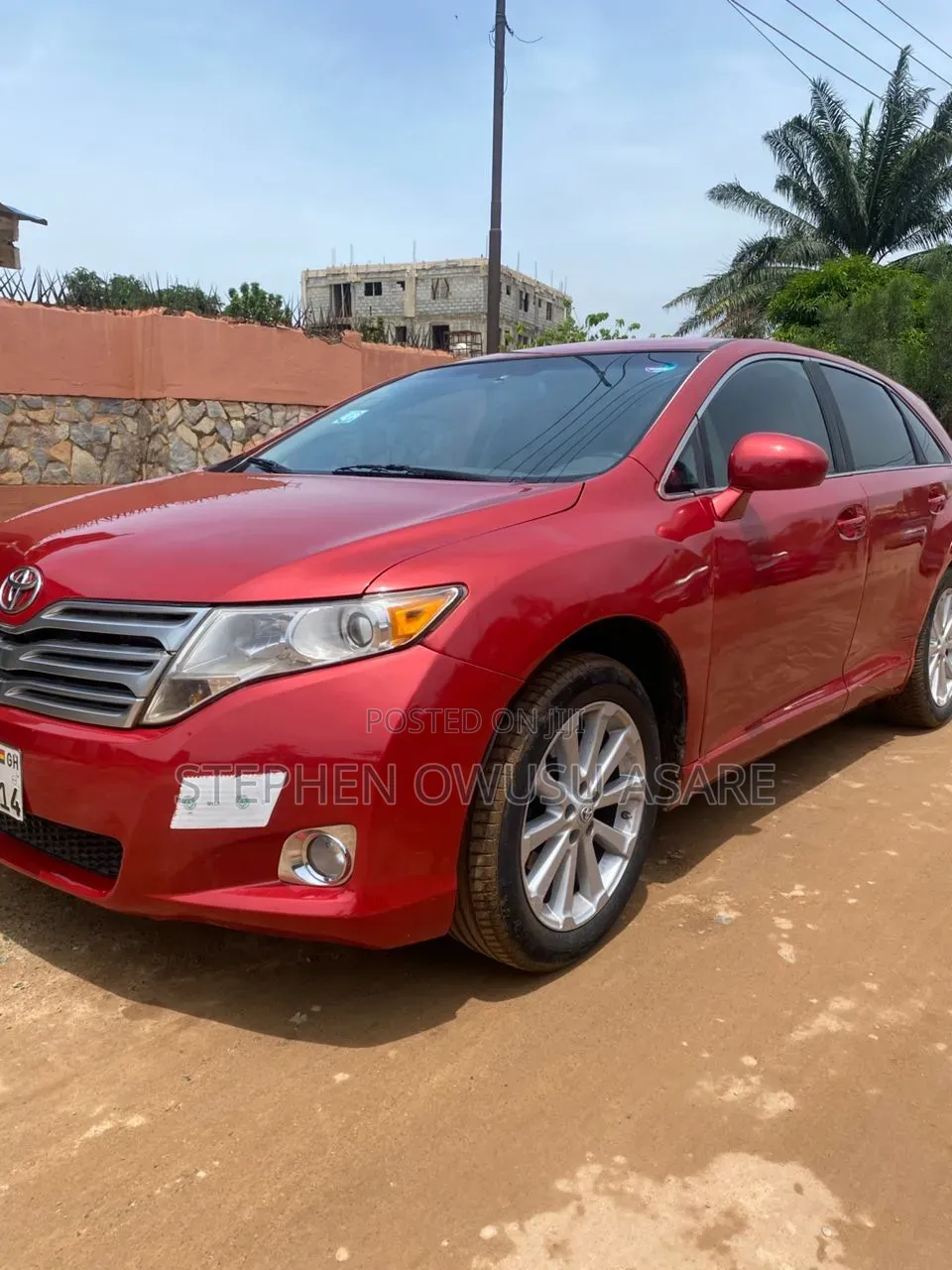 Toyota Venza 2011 Red