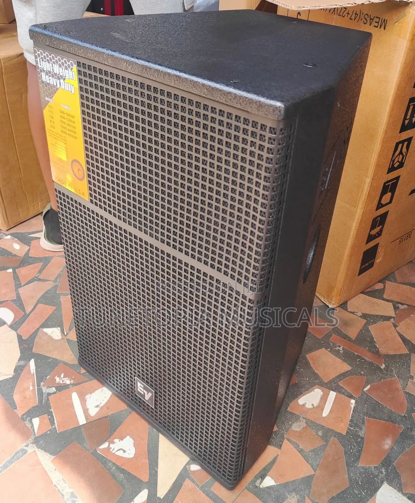 Electro-Voice Ds115/ Short-Range Passive Loudspeaker(1pair)