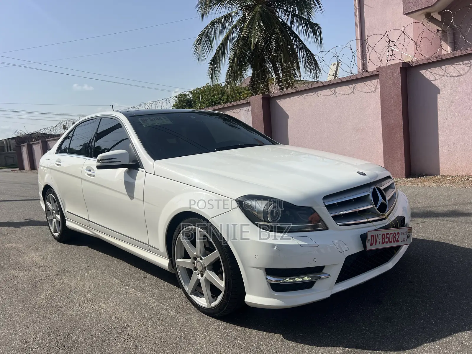 Mercedes-Benz C250 2014 White