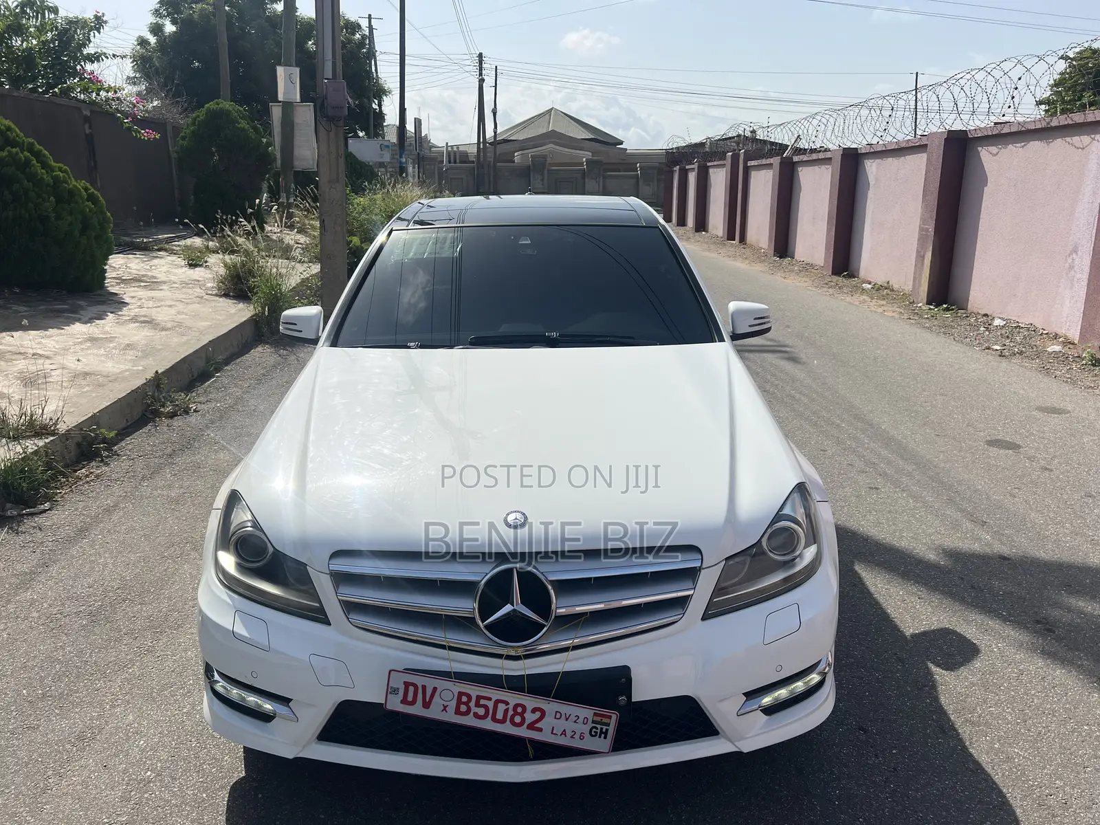 Mercedes-Benz C250 2014 White