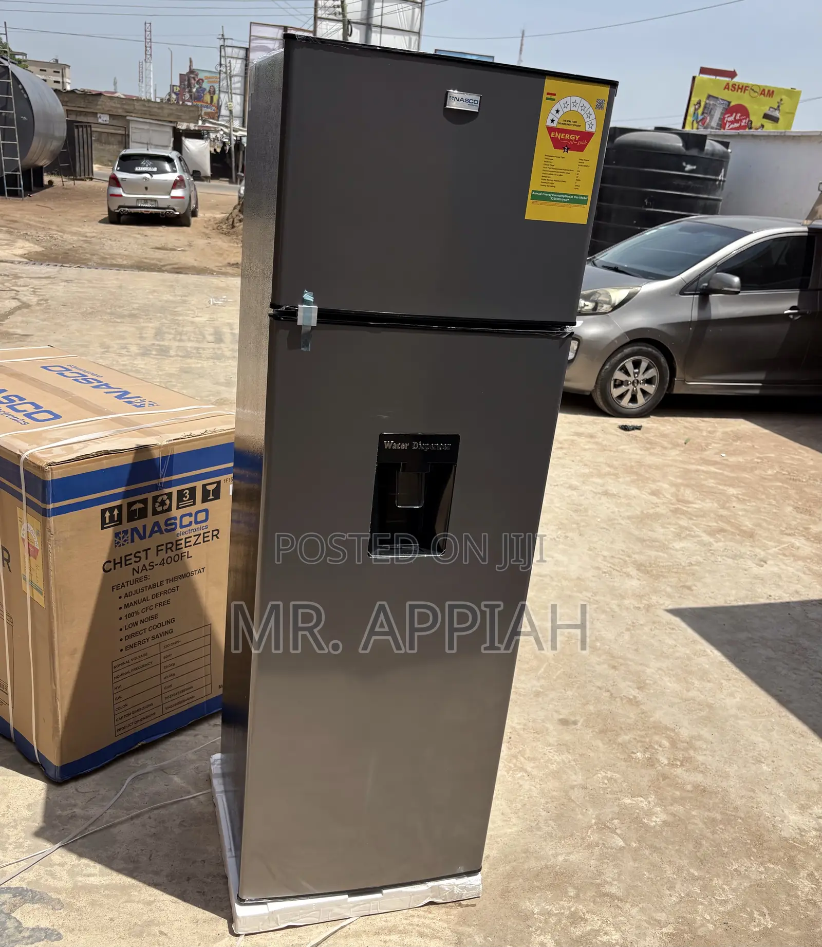 Shop Authentic Nasco Nasf2-320fld 280liters Top Mount Freezer Fridge.