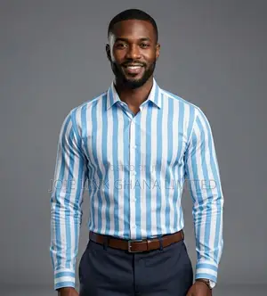 Zaraman/ Daniel Aluo Striped Long Sleeved Shirts Available Now