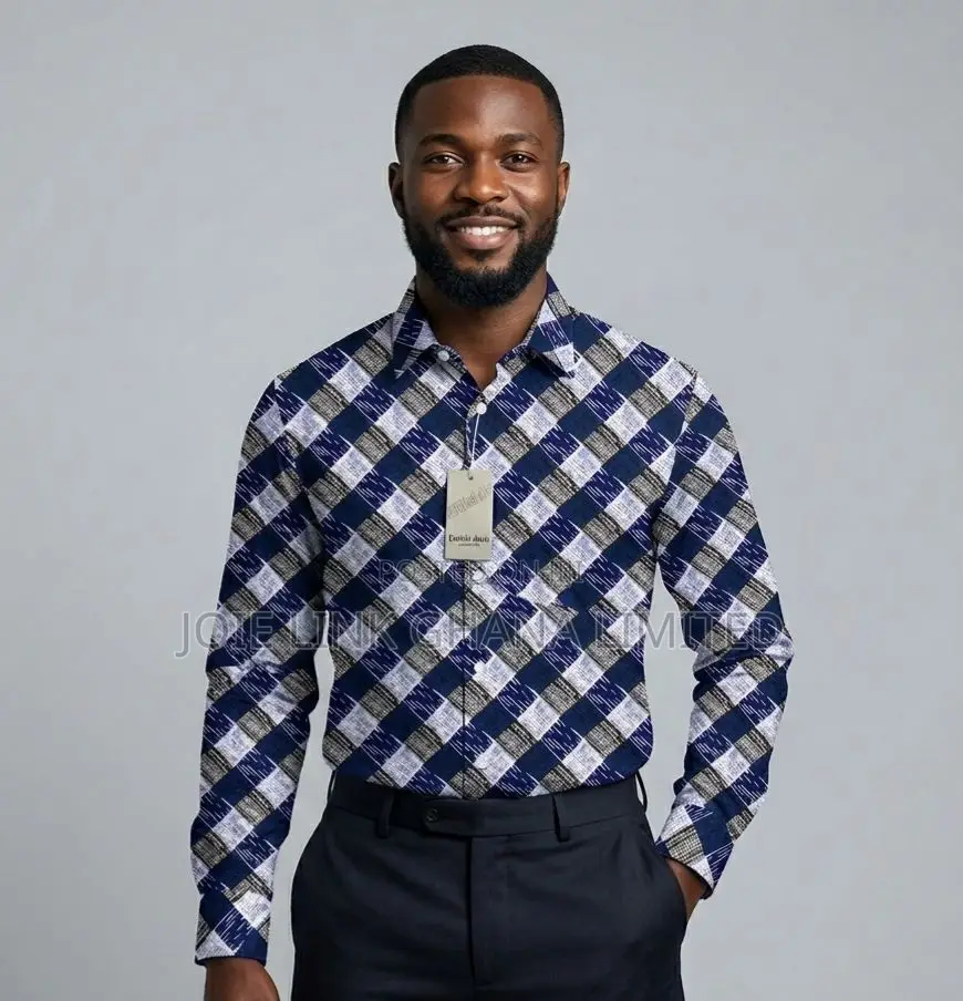 Zaraman/ Daniel Aluo Striped Long Sleeved Shirts Available Now