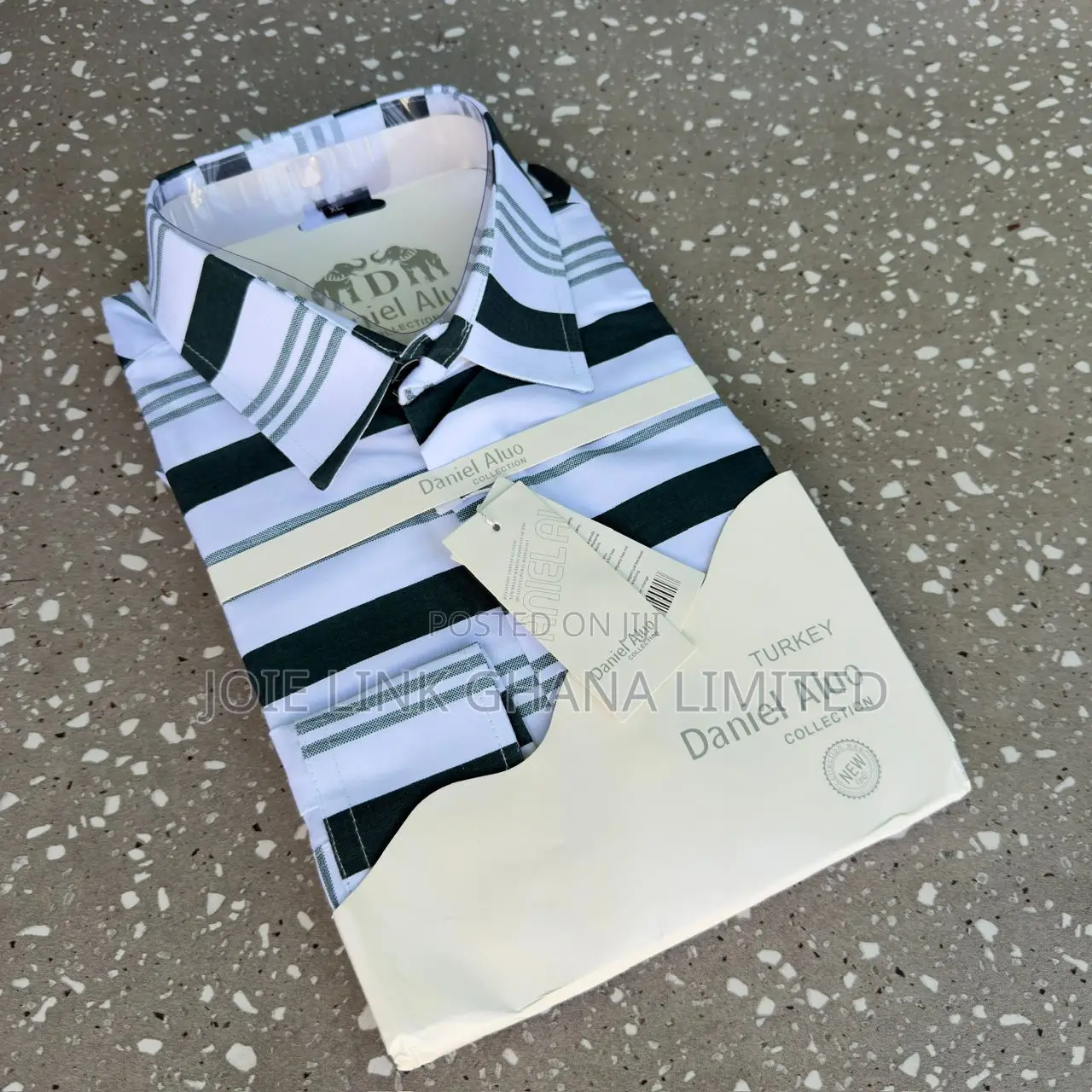 Zaraman/ Daniel Aluo Striped Long Sleeved Shirts Available Now