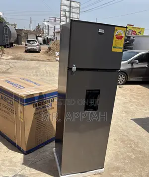 Shop Original Nasco 280liters Double Door Fridge(Nasf2-320fld)Gray.