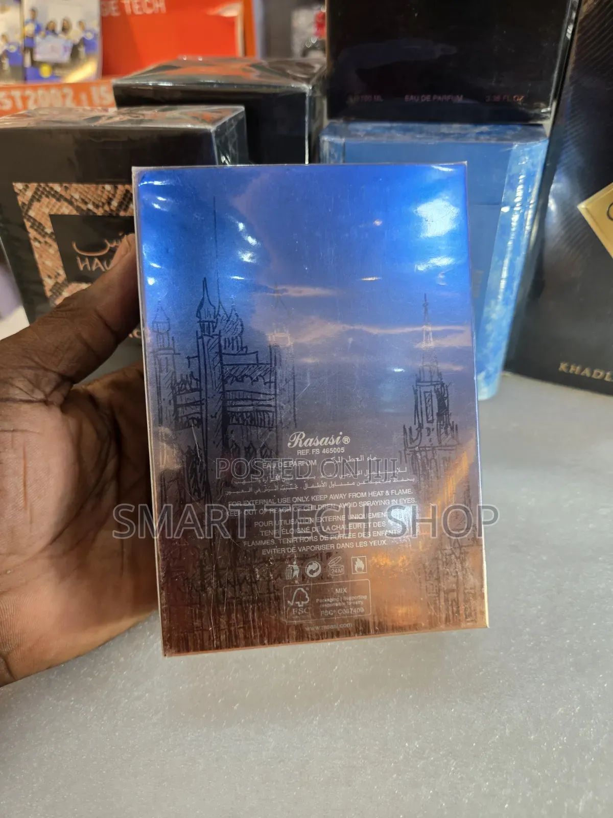Rasasi Hawas London Eau De Parfum for Men and Women, a 100ml Oriental