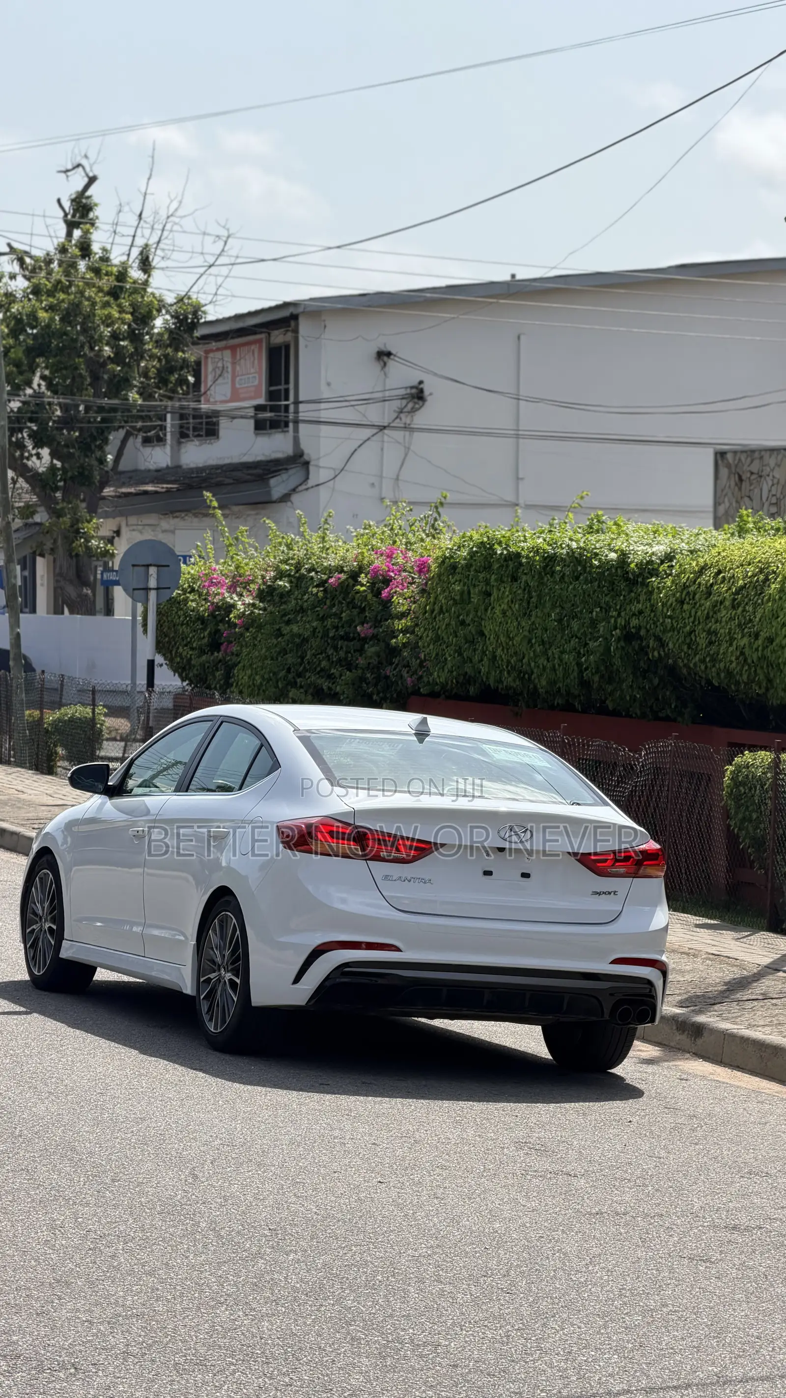 Hyundai Elantra Sport 2018 White