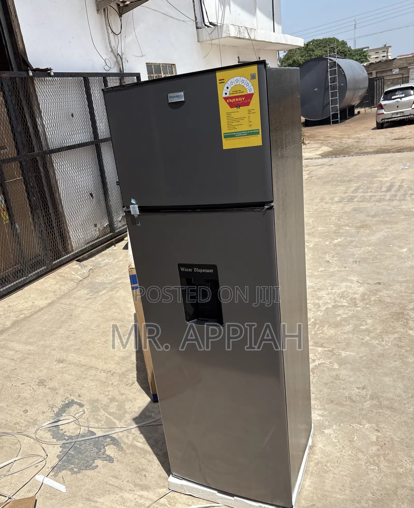 Get Affordable Nasco 280l Top Mount Freezer Fridge(Nasf2-320fld)Gray.