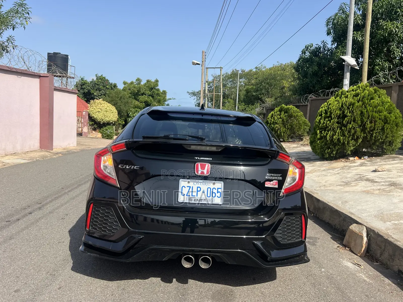 Honda Civic 2018 Black