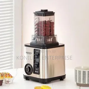 3 in 1 Cups Heavy Duty Commercial Blender -3.8l- Silver/Black.