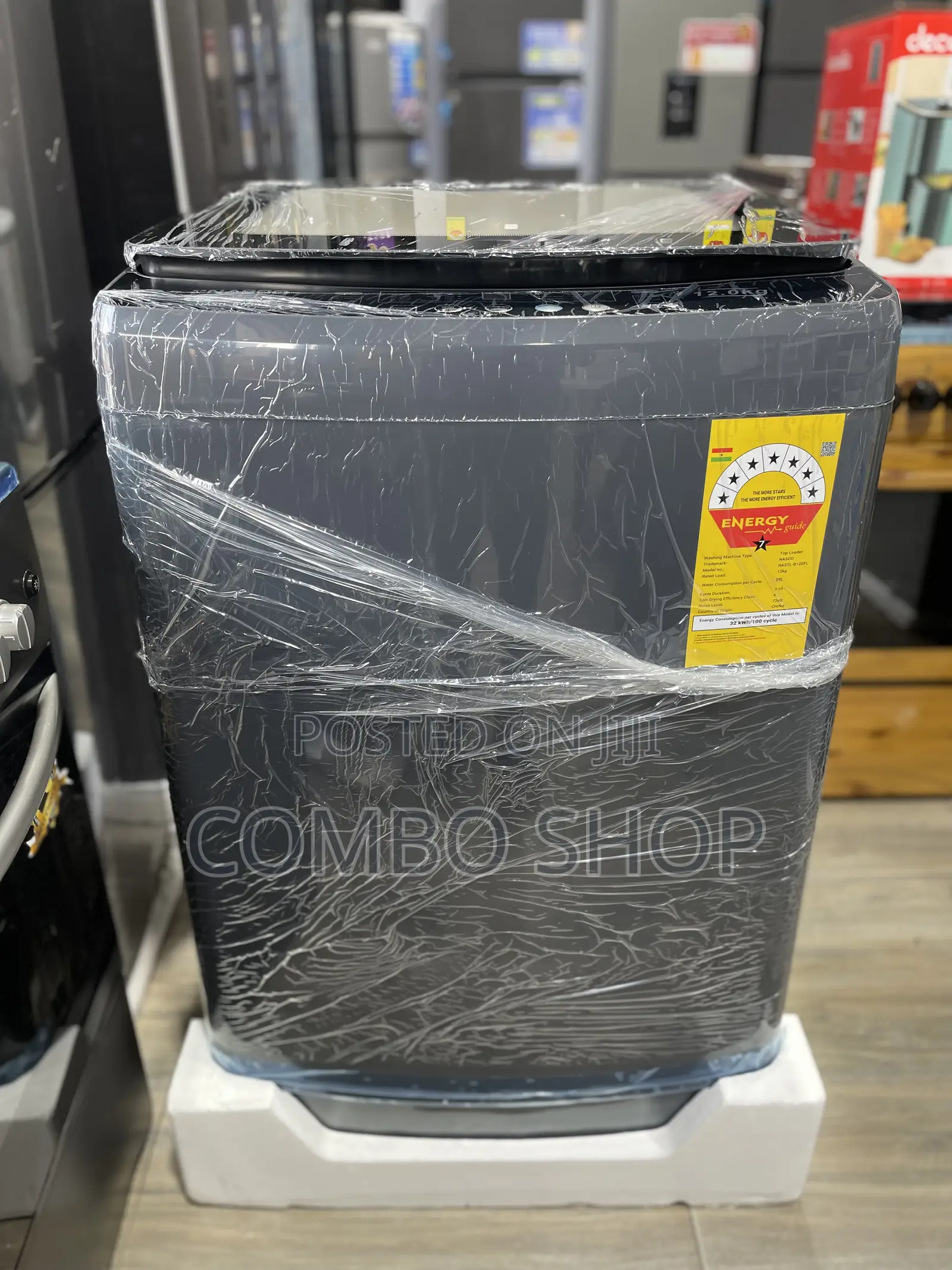 Nasco 12kg Fully Automatic Washing Machine