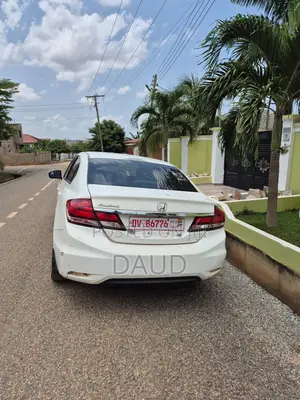 Honda Civic EX 4dr Sedan (1.8L 4cyl CVT) 2015 White