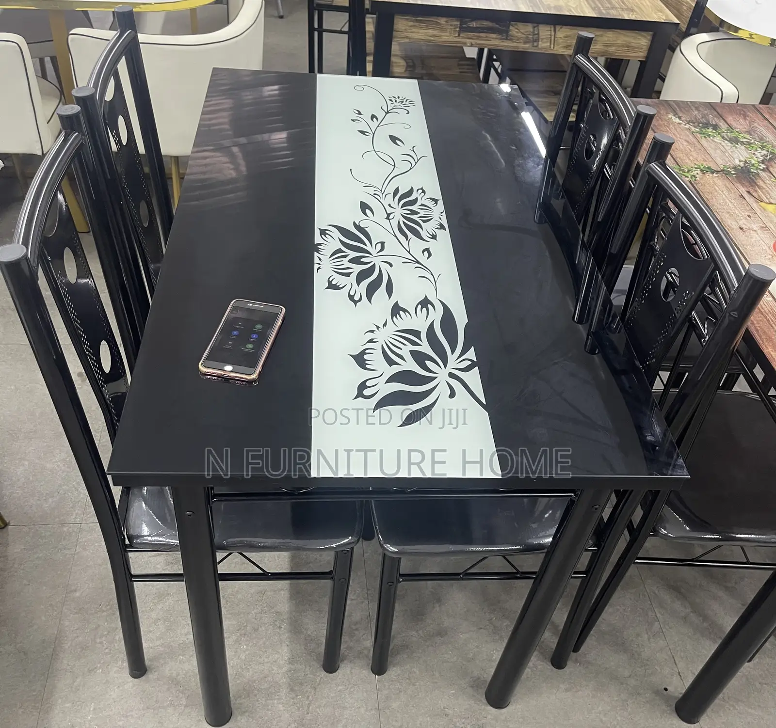 Dining Set With 4 Chairs