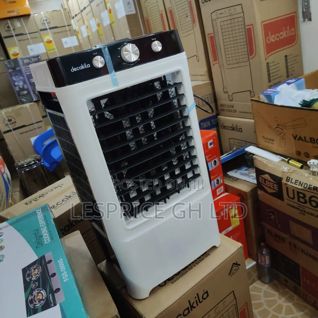 Top Quality 100watts Water Powered Air Cooler From Decakila
