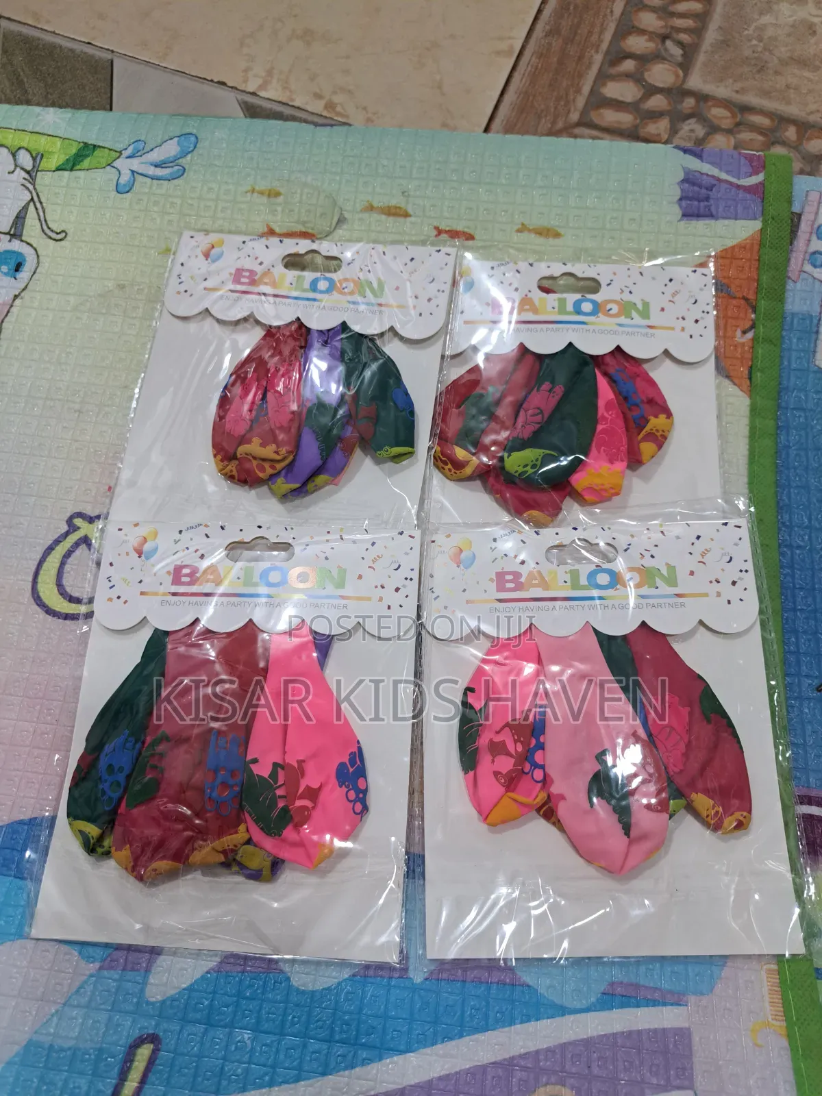 5 Pieces Dinasor Balloon ( Price For 2 Packs )
