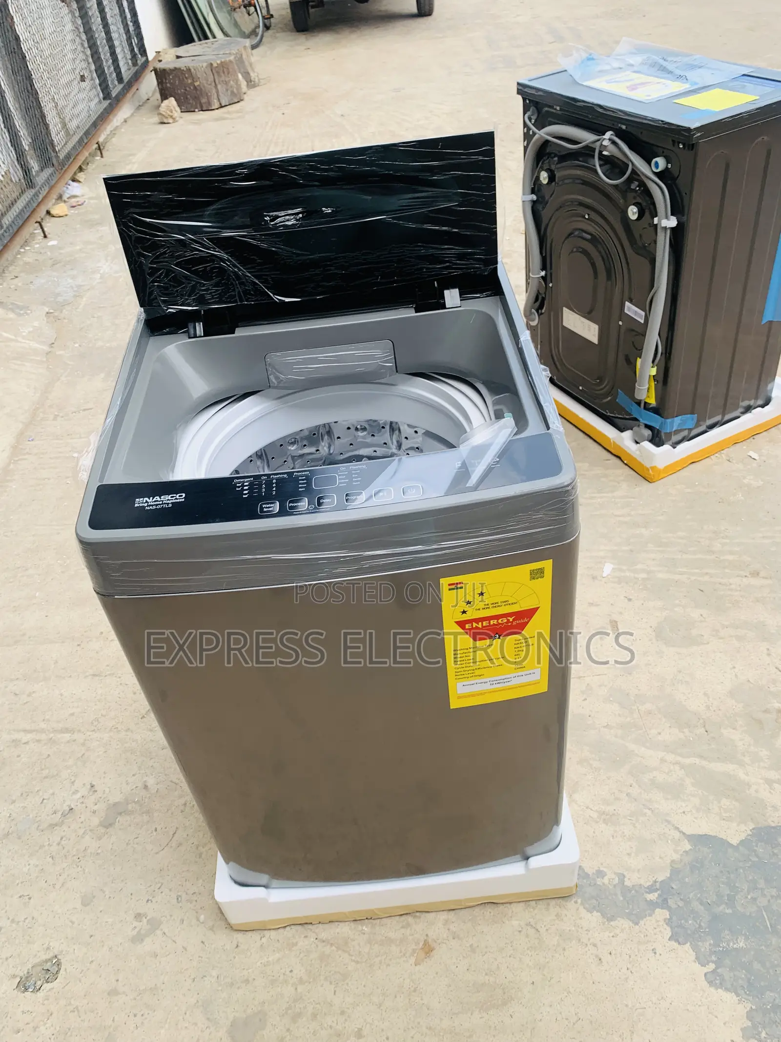 Zealous Sleek Full Auto Wash and Spin Topload Nasco 7kg